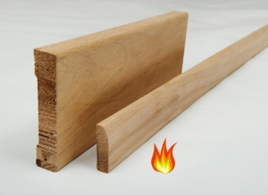 Mendes Solid Timber Core Oak Fire Door Lining (single door)